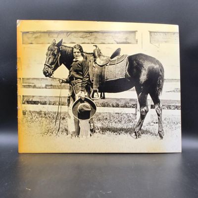 Photograph print: "First Miss Frontier Queen Jean Nimmo, 1931" (Brammar Collection, Wyoming State Archives)