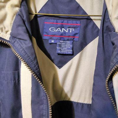 GANT Men's Navy Field Jacket with Hood — Size M