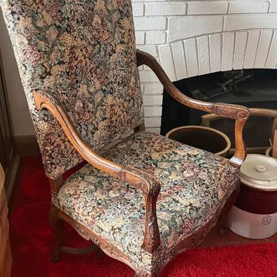 Carved Amchairs 
