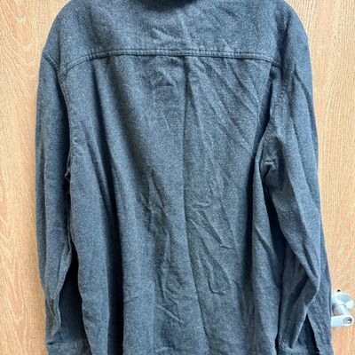 Pendleton Men's Grey Wool Blend Flannel Shirt - Size L