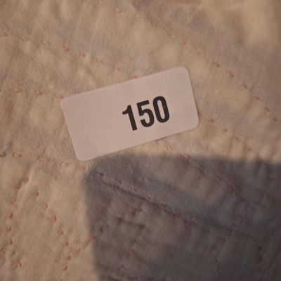 Vintage Sunbonnet Sue Embroidered Quilt- top edge has a lot of damage. see all photos.