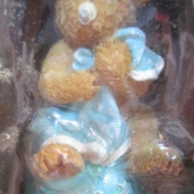 Snowman Collectible, Mickey solar bobblehead, 4 Christmas ornaments