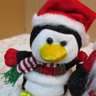 Sale Photo Thumbnail #414: Santa sits on a shelf so the legs can hang down, See pictures