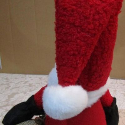 Sale Photo Thumbnail #416: Santa sits on a shelf so the legs can hang down, See pictures
