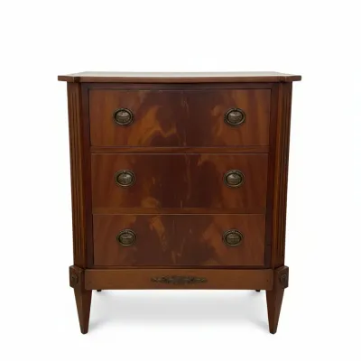Sale Photo Thumbnail #21: Federal style mahogany chest of drawers size xx