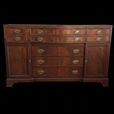 Sale Photo Thumbnail #22: Federal style mahogany sideboard