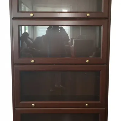 Sale Photo Thumbnail #25: Vintage doll collection in barrister bookcase with ty beanie babies