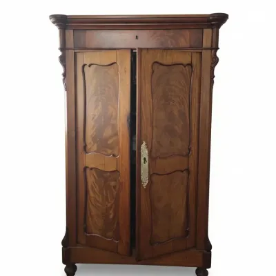Sale Photo Thumbnail #30: Louis xv style walnut armoire