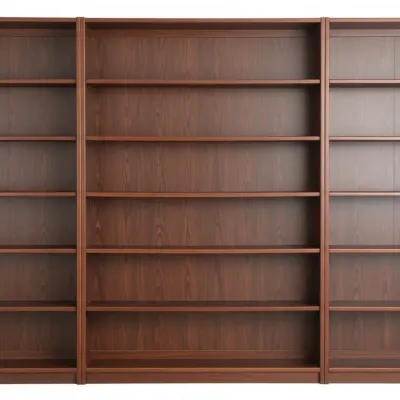 Sale Photo Thumbnail #75: Modular four section bookcase unit