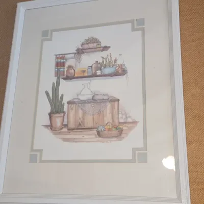 Sale Photo Thumbnail #131: Carol jean green southwestern cat print