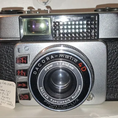 Sale Photo Thumbnail #214: Dacora matic d mm camera