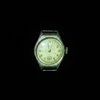 Sale Photo Thumbnail #353: Favorit vintage mechanical wristwatch with sub seconds dial
