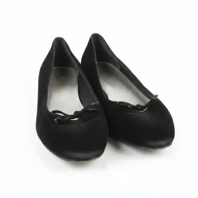 Sale Photo Thumbnail #391: Avenue black velvet ballet flats