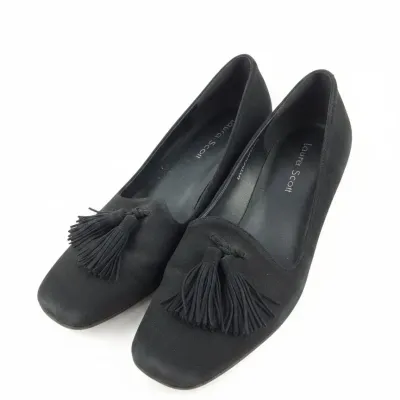 Sale Photo Thumbnail #416: Laura scott black tassel loafers