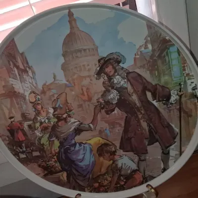 Sale Photo Thumbnail #421: Royal doulton the flower seller s children decorative plate