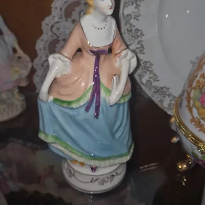 Sale Photo Thumbnail #422: S g k occupied japan porcelain figurine victorian lady