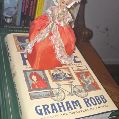 Sale Photo Thumbnail #436: Vintage french style souvenir doll