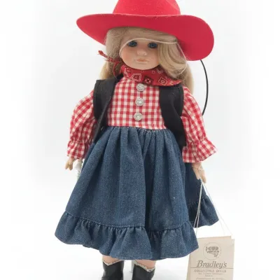 Sale Photo Thumbnail #449: Bradley s collectible dolls calamity jane