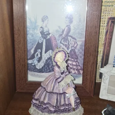 Sale Photo Thumbnail #478: Victorian fashion print