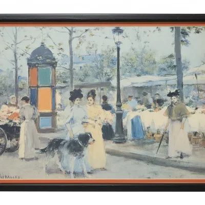 Sale Photo Thumbnail #515: Francisco miralles springtime art print