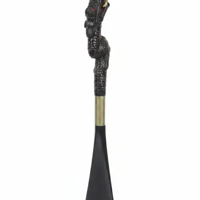 Sale Photo Thumbnail #542: Vintage dragon handle shoehorn made in japan