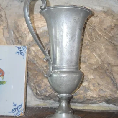 Sale Photo Thumbnail #585: Reed barton pewter goblet