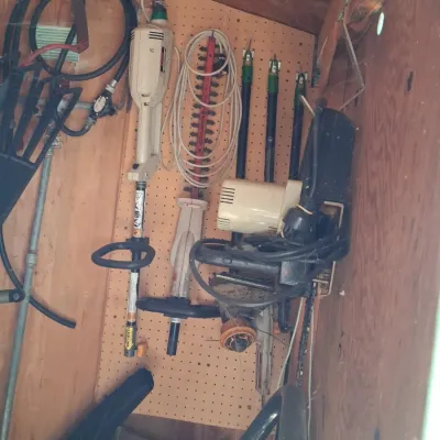 Sale Photo Thumbnail #588: Ryobi corded garden tool collection