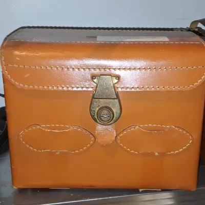 Sale Photo Thumbnail #663: Vintage bell howell kodak and bolex mm camera equipment case