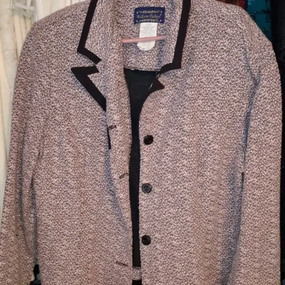Sale Photo Thumbnail #681: Willow ridge speckled tweed blazer