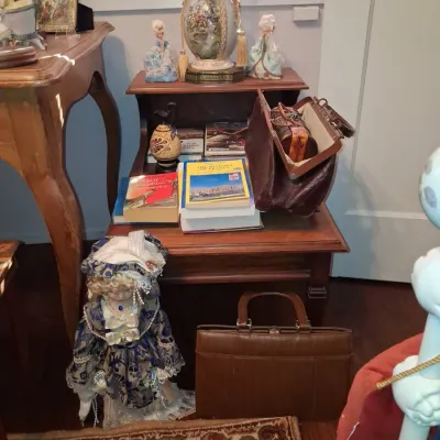 Sale Photo Thumbnail #712: Victorian style porcelain collector doll