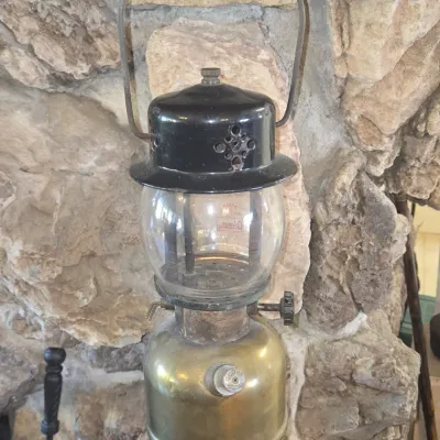 Sale Photo Thumbnail #713: Vintage coleman c little pal liquid fuel lantern