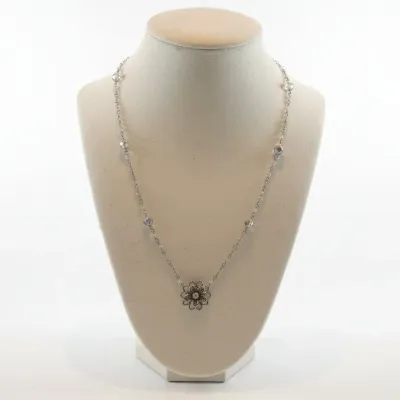 Sale Photo Thumbnail #722: Brighton sakura flower station necklace