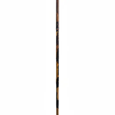Sale Photo Thumbnail #868: Victorian era bamboo walking stick with embossed silver handle
