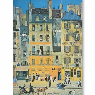Sale Photo Thumbnail #998: Michel delacroix le caf serigraph