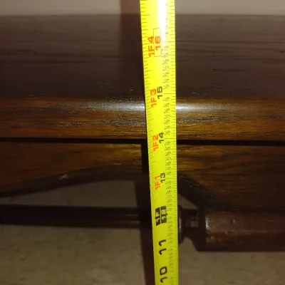 Heavy Wooden Coffee Table- Approx 47 3/4" x 22" x 15" Tall