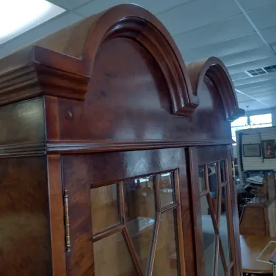 Vintage Drop Front Secretary with Hutch Top