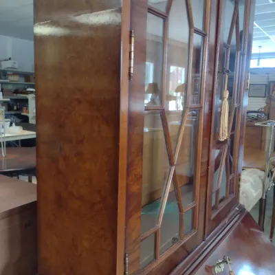 Vintage Drop Front Secretary with Hutch Top