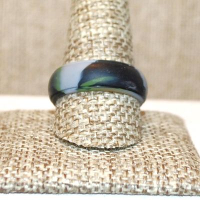 Size 11 Camouflage Color Style ALL RUBBER Ring (1.4g)