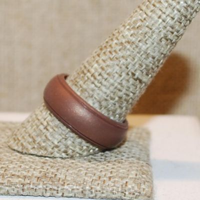 Size 11½ Brown ALL RUBBER Style Ring (1.4g)
