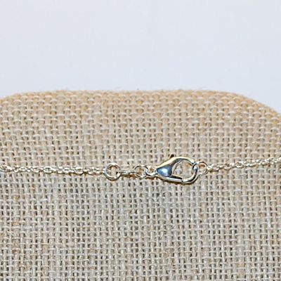 Vintage Style Silver Colored CROSS/PENDANT (1½" x 1") with a Bejeweled Tilted Square and Rectangle Clear Stones and Silver Tone...