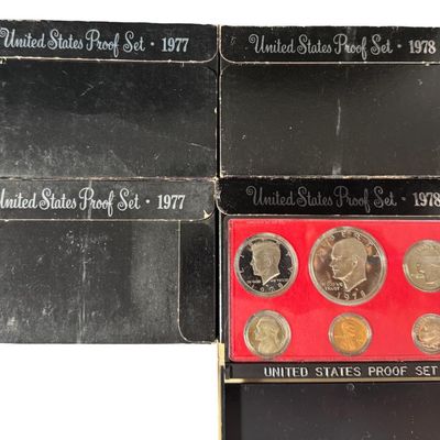 Sale Photo Thumbnail #101: Includes two 1977, and two 1978 sets. Total of four sets. [RS]