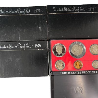 Sale Photo Thumbnail #103: Includes four 1979 sets. [RS]