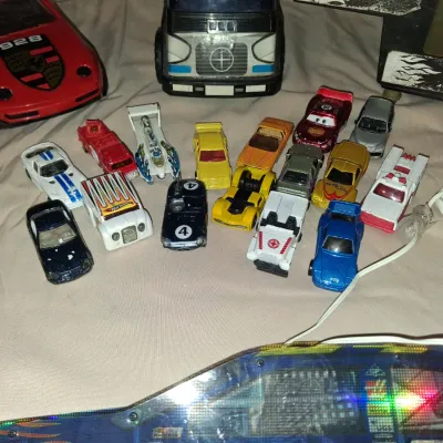Vintage Toy Car Lot - Jeff Gordon #24 RC, Porsche 928, Truck Hauler, 13+ Diecast