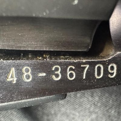 Sale Photo Thumbnail #176: This Single Six fires the Remington caliber .41 magnum. It has a six round capacity. It has a fully windage and elevation rear sight. It is made from alloy steel with a blued finish, and has polymer grips. The barrel length is 4.62 inches. Also included i