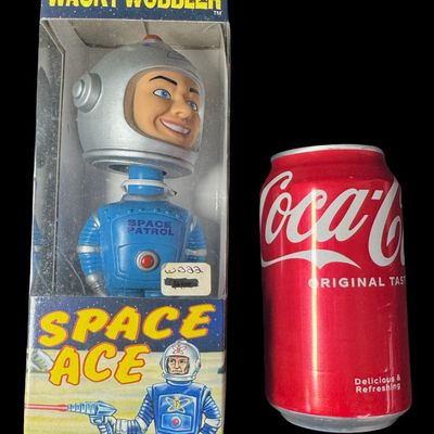 Sale Photo Thumbnail #183: This is a vintage Captain Johnny Funko bobble-head figure in the original packaging. Measurement of box: 7.5” x 3”. [RS]