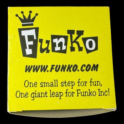Sale Photo Thumbnail #184: This is a vintage Captain Johnny Funko bobble-head figure in the original packaging. Measurement of box: 7.5” x 3”. [RS]