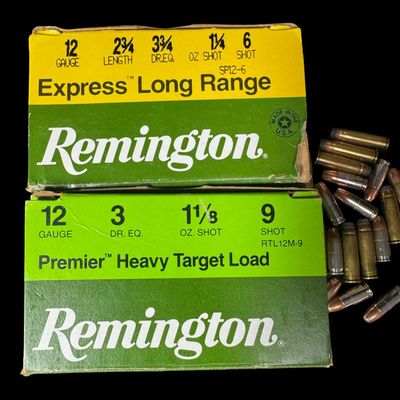 Sale Photo Thumbnail #262: Includes a bore sighter, cleaning kits, wood grips (including Colt), 12-gauge ammo, and .38 target ammo. The ammunition is not complete boxes. NO SHIPPING ON AMMUNITION. [RS]