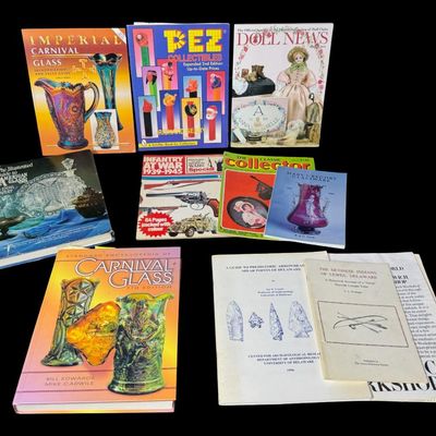 Sale Photo Thumbnail #272: Includes 10+ collector pieces covering Carnival glass to PEZ, WW2, and more. [RS]