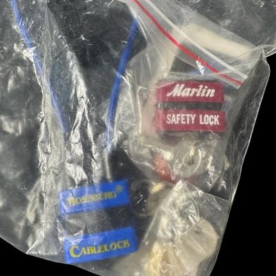 Sale Photo Thumbnail #362: Includes some new items. Makers include Brinks, Master, Mossberg, and more. [RS]