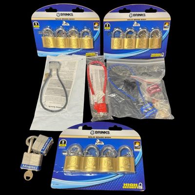 Sale Photo Thumbnail #360: Includes some new items. Makers include Brinks, Master, Mossberg, and more. [RS]